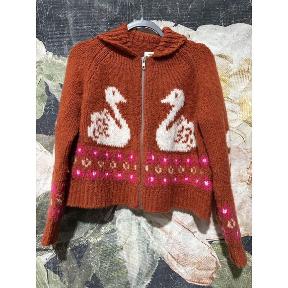 Maeve Zip-Front Cardigan Sweater Size XXS - Picture 6 of 8